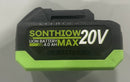 SONTHIOW 20V MAX 4.0 AH BATTERY [BATTERY ONLY] - GREEN/BLACK - Like New