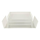 OFFICE DEPOT® BRAND MESH 4-SHELF 2-SIDED DESK SORTER 4962559 - WHITE - Like New