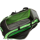 TRAVELERS CLUB XPEDITION 30 INCH MULTI-POCKET UPRIGHT ROLLING DUFFEL - GREEN - Like New