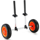 VEVO KAYAK CART, LOAD CAPACITY OF 280L, 10" TIRES Y02017 - ORANGE/BLACK - Brand New