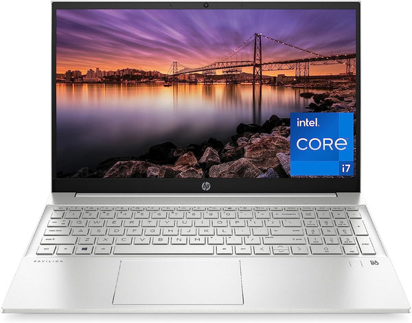 HP Pavilion 15 15.6" FHD i7-1255U 16GB 512GB SSD, +FPR 15-eg2025nr - Silver - Like New
