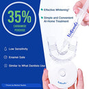 VIEBEAUTI TEETH WHITENING KIT 5X LED LIGHT WHITENER 35% CARBAMIDE PEROXIDE MINT - Like New