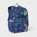 CAT & JACK™ CAT & JACK DINO KIDS' CLASSIC BACKPACK - BLUE/ MULTI COLOR - Like New
