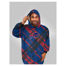 PEGASUS - BUFFALO BILLS 34" X 34" DIGITAL DASH SHERPA HOODED FAN CAPE - Brand New