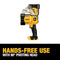 DEWALT 20V MAX LED WORK LIGHT HANDHELD SPOTLIGHT DCL043 - BLACK/YELLOW - Like New