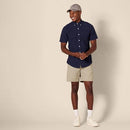 AMAZON ESSENTIALS MEN'S SLIM-FIT 7" CHINO SHORTS SIZE: MEN 29 KHAKI - Like New