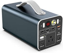 Powdeom 155Wh Portable Power Station 42000mAh 150W AC Outlet OKD180 - DARK GRAY - Like New