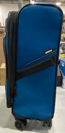 AMERICAN TOURISTER 24" POP MAX SOFTSIDE LUGGAGE WITH SPINNER WHEELS - BLUE - Like New