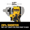 DEWALT ATOMIC 20V MAX 1/4 in. BRUSHLESS CORDLESS IMPACT DRIVER KIT - YELLOW - Like New