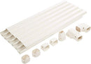 Senville Mini Split Line Set Cover Kit for AC, 20 Ft, 3 Inch - Beige - Like New