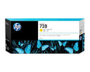 HP 728 YELLOW 300-ML GENUINE INK CARTRIDGE FOR DESIGNJET T830 MFP T730 - YELLOW - Brand New