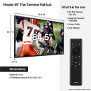 SAMSUNG 85" NEO QLED 4K THE TERRACE FULL SUN TV QN85LST9CAFXZA - BLACK - Like New