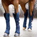 HORZE Horse Shipping Boots Set of 4 - Peacoat Dark Blue - Pony - Brand New