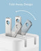 ANKER USB C ANKER 3-PACK FAST CHARGER WITH FOLDABLE PLUG A2149 - WHITE - Like New