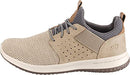 Skechers Men's Classic Fit Delson-Camben Sneaker Taupe Size 8 - Brand New