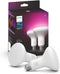 PHILIPS HUE 85-WATT EQUIVALENT BR30 SMART LED COLOR CHANGING LIGHT BULB 2-PACK - Like New