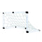 GLOW GAMES HOVER SOCCER SPORTS SET: TOY SPORTS SET NET FOR KIDS - BLACK/WHITE - Like New
