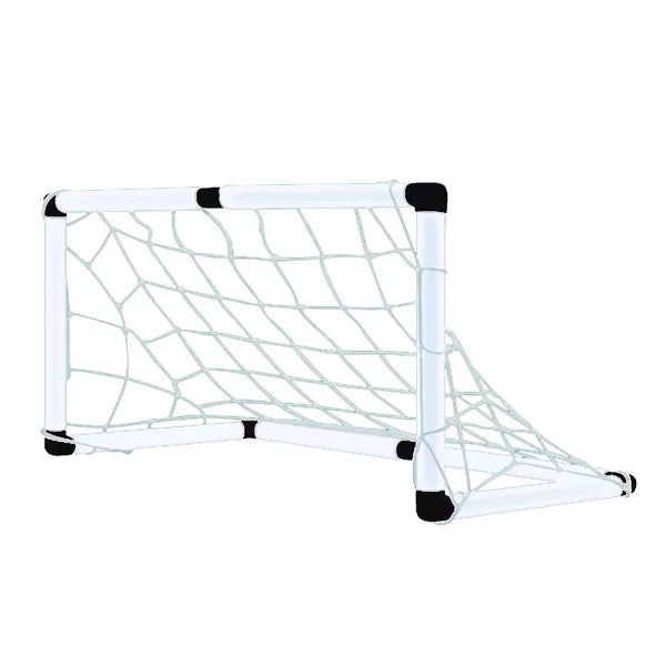 GLOW GAMES HOVER SOCCER SPORTS SET: TOY SPORTS SET NET FOR KIDS - BLACK/WHITE - Like New