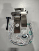 BRUSHED WATERFALL BATHROOM FAUCET SINGLE HANDLE STAINLESS STEEL BRUSHED NICKEL - Like New