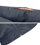 Spire by Galaxy Men's Flight Jacket - Charcoal - 2XL - Like New