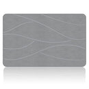 VEELOIM Stone Bath Mat, Diatomaceous Shower Mat for Bathroom, Grey - Brand New