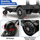 tomser Folding Hand Truck 4 Wheel-rotate 360 lbs Heavy Duty Solid Construction - Brand New
