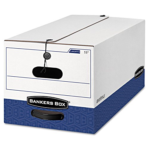 BANKER'S BOX LIBERTY HEAVY-DUTY STORAGE BOXES LETTER 12 PACK BANKERS-00011 - Like New