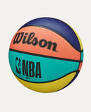 WILSON NBA DRV ALTERNATING OUTDOOR BASKETBALL 5 - GREEN / ORANGE / TEAL / PINK - Like New
