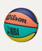 WILSON NBA DRV ALTERNATING OUTDOOR BASKETBALL 5 - GREEN / ORANGE / TEAL / PINK - Like New