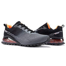 Kricely Men's Trail Running Shoes Fashion Walking Hiking Sneakers Grey - Like New