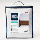 THE BIG ONE® WATERPROOF MATTRESS PAD SIZE KING - WHITE - Like New