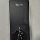PHILIPS 4000 BT FINGERPRINT TOUCHSCREEN SMART DEADBOLT WI-FI - MATTE BLACK - Like New