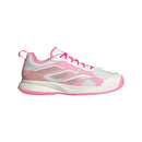 ADIDAS WOMEN'S AVAFLASH TENNIS SNEAKERS SHOES - SIZE WOMEN 5 - WHITE PINK - Like New