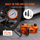 VEVOR ELECTRIC CAR JACK 5 TON/11023 LBS CAR JACK PORTABLE CAR JACK - ORANGE - Like New