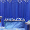 CURTAIN FOR PARTIES PHOTO CURTAINS BACKDROP FABRIC 5FT X 10FT  - ROYAL BLUE - Brand New