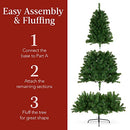 Best Choice Products 4.5ft Christmas Tree, Spruce Hinged B0BL1PY82P - Green - Brand New