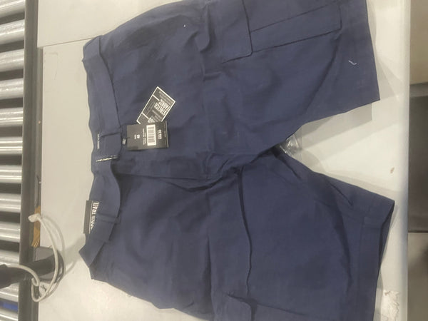 RUGGED TRAIL DARK BLUE CARGO SHORT WITH 6 POCKETS - SIZE: MEN 40 - NAVY - Brand New