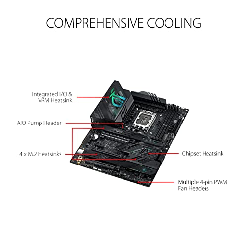 ASUS ROG STRIX Z790-F GAMING WIFI 6E LGA 1700 ATX GAMING MOTHERBOARD BLACK - Like New