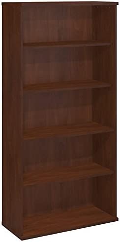 Bush Business Furniture Series C 36W 5 Shelf Bookcase WC24414 - Hansen Cherry Like New