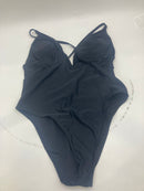 CUPSHE ONE PIECE SWIMSUIT L - BLACK - SIZE: WOMEN L - BLACK - Brand New