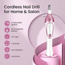 ARIKIT 36-PIECE PROFESSIONAL MANICURE PEDICURE KIT-CORDLESS ELECTRIC NAIL FILE - Brand New