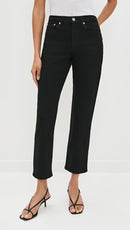 349640023 Levi's Women's Wedgie Jean Black Sprout Size 28 - Brand New