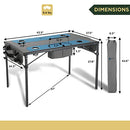 ARROWHEAD OUTDOOR 51” Heavy-Duty Portable Folding Table Integrated Cooler - Like New
