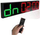ETEBRG 26'' Huge Home Gym Workout Timers Digital Wall Clock (Green & Red) - Brand New