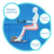 CUBII GO UNDER DESK ELLIPTICAL COMPANION PEACH - Like New