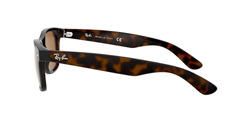 RAY BAN RAY-BAN NEW WAYFARER SQUARE SUNGLASSES LIGHT HAVANA/B-15 BROWN SIZE 58 - Like New