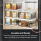 WONDERSOME WS-CSB-72L12PK-DI COLLAPSIBLE STORAGE BINS 12PC 8.5-GALLON/33.8-QUART - Brand New