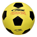 BALLS R US CO LTD SPORTIME SUPER-SAFE 8 IN SOCCER BALL 009554 YELLOW - YELLOW - Brand New