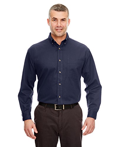 8960C ULTRACLUB CYPRESS LONG-SLEEVE TWILL WITH POCKET 3XL - SIZE 3XL - NAVY - Like New