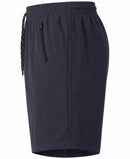 JUMP START MEN'S SHORTS WITH ZIPPER POCKETS - SIZE: MEN S - CHARCOAL - Like New